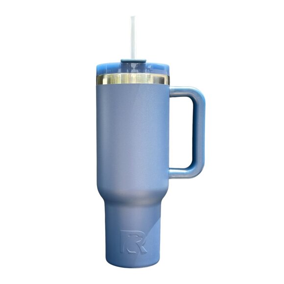 RTIC 40oz ROAD TRIP TUMBLER (CERAMIC LINING) - NAVY - Picture 1 of 3